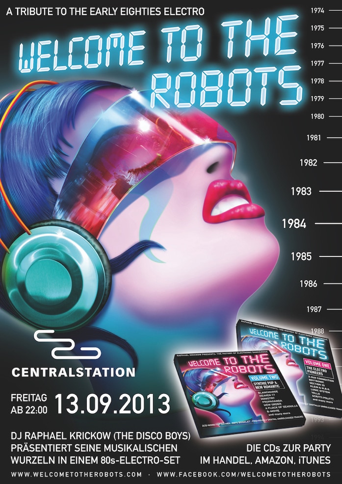Welcome To The Robots at Centralstation Darmstadt 13.09.2013